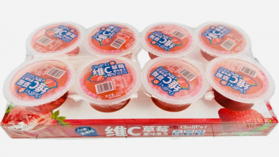Фото Желе "Chobywi" со вкусом клубники 102гр*8шт (Китай) в интернет-магазине axdv.ru / аиксдв