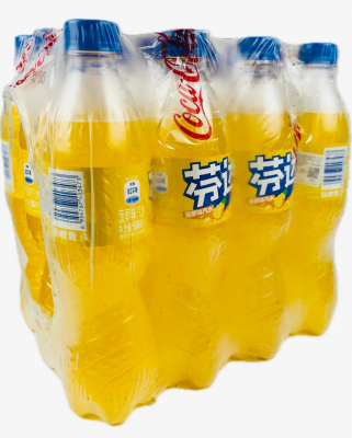 Фото Напиток безалкогольный газированный Fanta (Фанта) со вкусом ананаса пэт 0,5л*12шт (Китай) в интернет-магазине axdv.ru / аиксдв