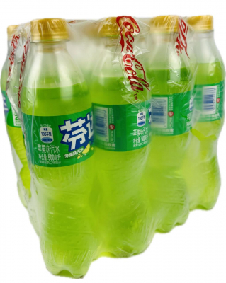 Фото Напиток безалкогольный газированный Fanta (Фанта) со вкусом яблока пэт 0,5л*12шт (Китай) в интернет-магазине axdv.ru / аиксдв