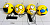 Фото Мяч на веревочке Смайлики желтые 1/12 в интернет-магазине axdv.ru / аиксдв