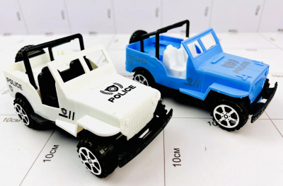 Фото Машина инерционная "Джип Jeep CJ 7 Полиции" в интернет-магазине axdv.ru / аиксдв