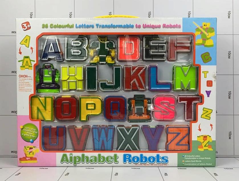 Фото Развивающий магнитный конструктор "Буквы-роботы" в интернет-магазине axdv.ru / аиксдв