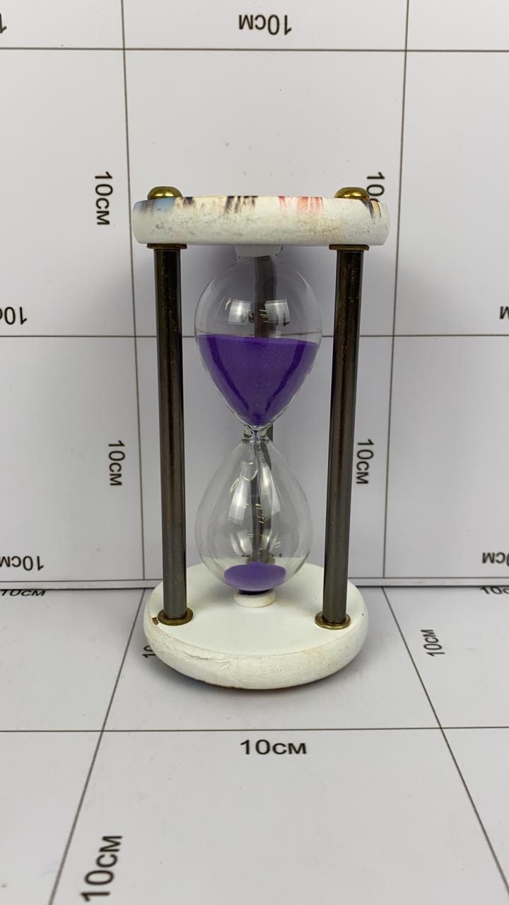 Фото Песочные часы 10 минут "Фиолетовый песок" в интернет-магазине axdv.ru / аиксдв
