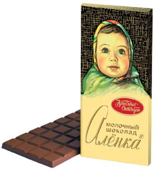 Фото Шоколад молочный Аленка 200г/18шт в интернет-магазине axdv.ru / аиксдв