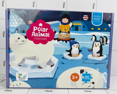 Фото Пазл "Polar Animal" 100 Pcs в интернет-магазине axdv.ru / аиксдв