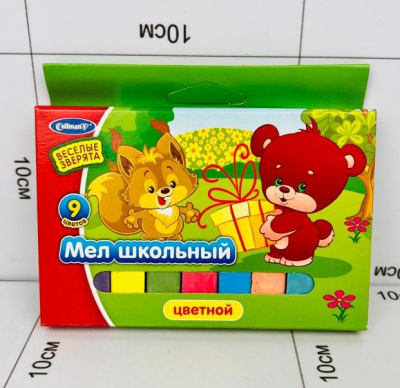 Фото Мел школьный 9 цвета в интернет-магазине axdv.ru / аиксдв