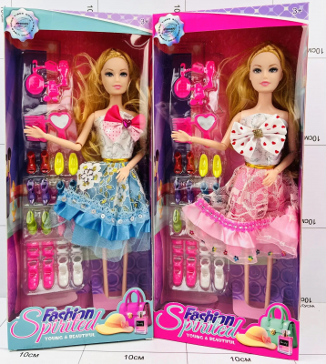 Фото Кукла с набором туфлей "Вдохновленная модой / Fashion Spirited" 1/6 в интернет-магазине axdv.ru / аиксдв