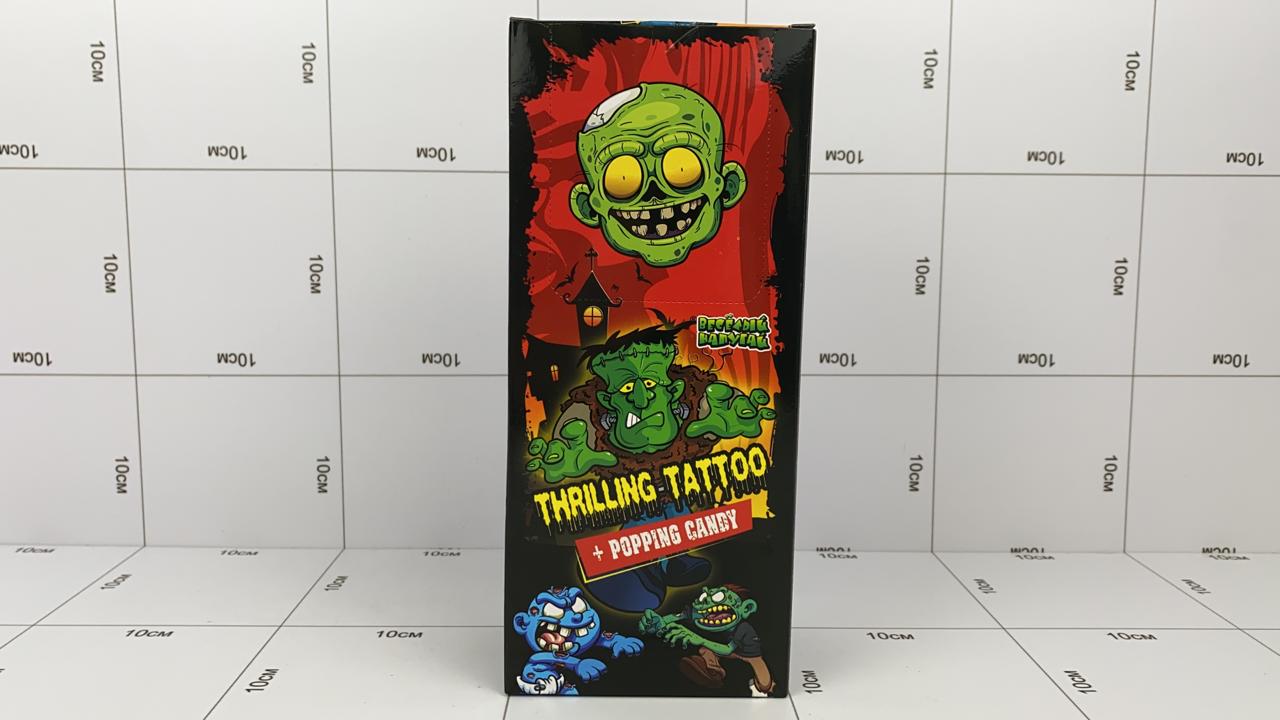 Фото Взрывающаяся карамель Веселый напугай "Thrilling Tattoo" 12*36*31гр в интернет-магазине axdv.ru / аиксдв