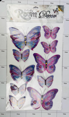 Фото Наклейки 3D "Room Decor" Butterfly FAA в интернет-магазине axdv.ru / аиксдв