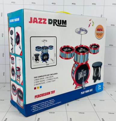 Фото Барабанная установка Jazz Drum 3009TT в интернет-магазине axdv.ru / аиксдв