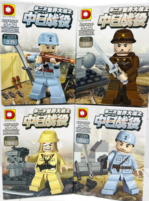 Фото Конструктор Солдаты Duo Le Pin Toys 16 дет. 1/16шт в интернет-магазине axdv.ru / аиксдв