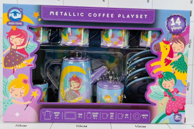 Фото Набор посуды "Coffee Playset" (металл) 14 pcs в интернет-магазине axdv.ru / аиксдв