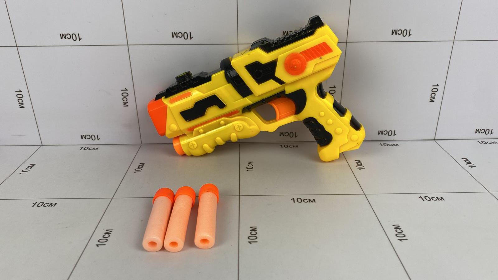Фото Пистолет в пакете желтый в интернет-магазине axdv.ru / аиксдв