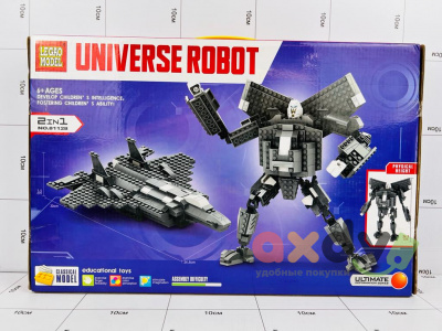 Фото Конструктор 2 в 1 "Вселенский робот / Universe Robot" 338 дет. в интернет-магазине axdv.ru