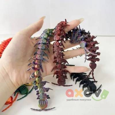Фото Игрушка пластик 3D МНОГОНОЖКА 29см в интернет-магазине axdv.ru