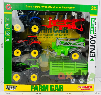 Фото Игровой набор "Фермерский автомобиль / Farm Car" 3 дет. в интернет-магазине axdv.ru