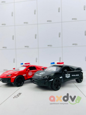 Фото Машина металлическая Ламборгини Хуракан полицейский / Lamborghini Huracan Police 1/12шт в интернет-магазине axdv.ru