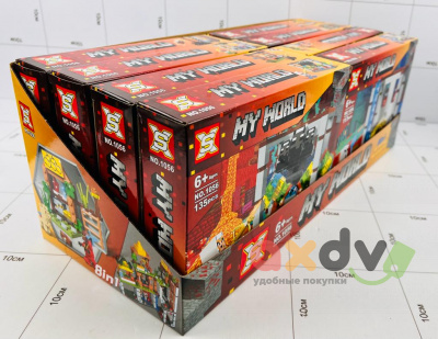 Фото Конструктор "Мой мир / My World" 117-135 дет. 1056 в интернет-магазине axdv.ru