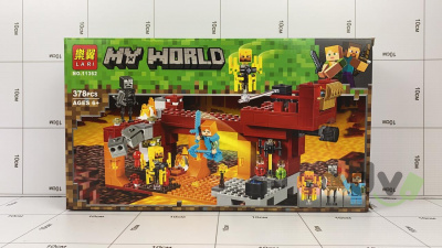 Фото Конструктор "Мой мир / My World" 378 дет. в интернет-магазине axdv.ru