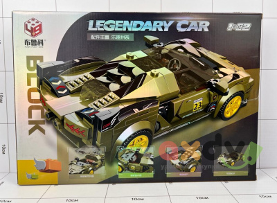 Фото Конструктор "Легендарный автомобиль / Legendary Car" 314 дет. BLK-068 в интернет-магазине axdv.ru
