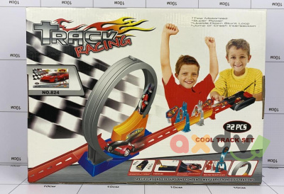 Фото "Трековые гонки / Track Racing" машина на трассе 22 дет. в интернет-магазине axdv.ru