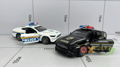Фото Машина металлическая Полицейский Корвет / Corvette Z06 Police 1*12шт в интернет-магазине axdv.ru