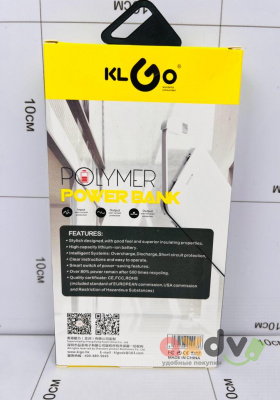 Фото Внешний аккумулятор / Power Bank 6000 mAh KP-61 в интернет-магазине axdv.ru