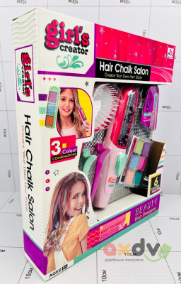 Фото Набор для девочек "Салон мелков для волос / Hair Chalk Salon" в интернет-магазине axdv.ru