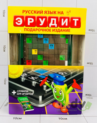 Фото Настольная игра "Эрудит" в интернет-магазине axdv.ru