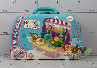 Фото Игровой набор в чемодане "Счастливый шеф-повар / Happy chef" в интернет-магазине axdv.ru