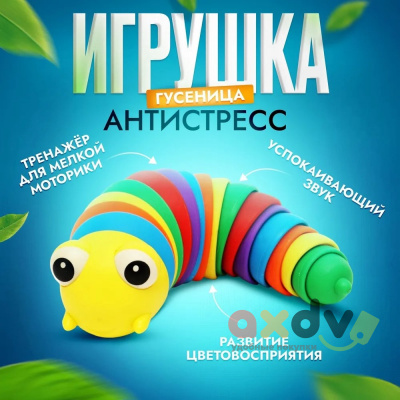Фото Игрушка "Веселая гусеница" в интернет-магазине axdv.ru