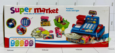 Фото Игровой набор Касса "Супермаркет / Super market" в интернет-магазине axdv.ru