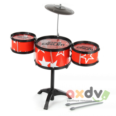 Фото Барабанная установка "Джазовый барабан / Jazz Drum" 1819Т в интернет-магазине axdv.ru