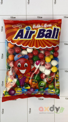 Фото Жевательная резинка Мертсан Воздушный шар / Mertsan® Airball (с фруктовым вкусом), 12*1000г. (~150 шт.) в интернет-магазине axdv.ru