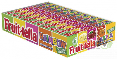 Фото Жевательная конфета Фруттелла / Fruittella Радуга, 41г*21шт/9. блок в интернет-магазине axdv.ru