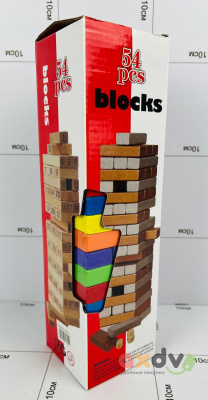 Фото Игра "Кубики / Blocks" 54 дет. в интернет-магазине axdv.ru