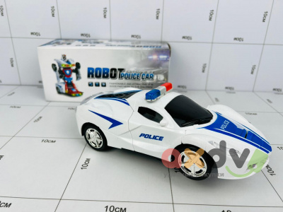 Фото Робот трансформер светозвуковой "Полицейская машина / Police car" в интернет-магазине axdv.ru