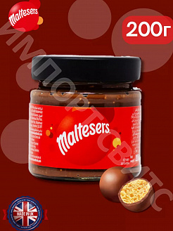 Фото Шоколадная паста Мальтизерс/Maltesеrs 200г*6шт (Импорт) в интернет-магазине axdv.ru / аиксдв