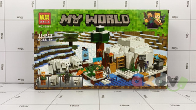 Фото Конструктор "Мой мир / My World" 284 дет. в интернет-магазине axdv.ru