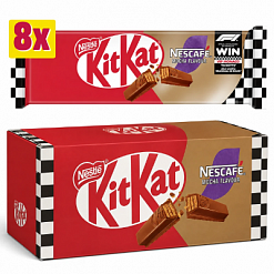 Фото КитКат Нескафе Мокка / KitKat Nescafe Mocha 2 пальца 165,6гр*20шт (20,7гр*8шт) (Импорт) в интернет-магазине axdv.ru / аиксдв
