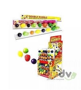 Фото Жевательная резинка Двойной пузырь / Double Bubble 12*48*18г.;CG-332 в интернет-магазине axdv.ru