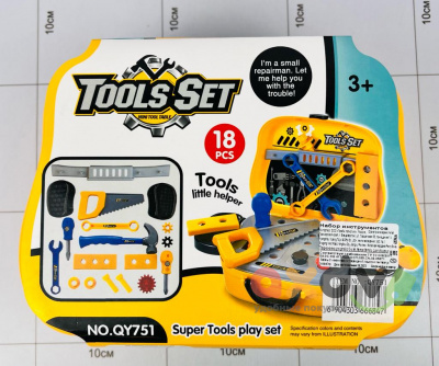 Фото Набор инструментов "Набор инструментов / Tools Set" 18 дет. QY751 в интернет-магазине axdv.ru