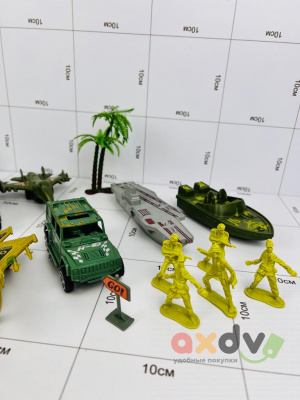 Фото Набор военной техники в банке "Military" в интернет-магазине axdv.ru