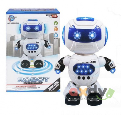 Фото Радиоуправляемый робот светозвуковой "Robot Radio Control" в интернет-магазине axdv.ru
