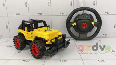 Фото Джип на дистанционном управлении "Бездорожье / Off Road" желтый в интернет-магазине axdv.ru