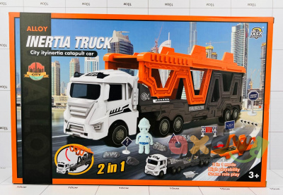 Фото Игровой набор 2в1 "Инерционный погрузчик / Inertia Truck" 755-А в интернет-магазине axdv.ru