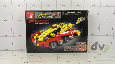 Фото Конструктор "Гонщик / Racer 1" красный 228 дет. в интернет-магазине axdv.ru