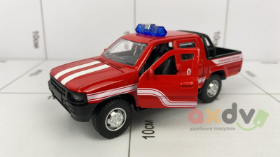 Фото Модель металлическая светозвуковая "Скоростные колеса / Speed Wheels" Пожарная 1:36 в интернет-магазине axdv.ru