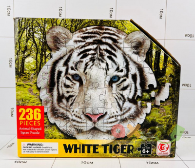 Фото Пазл "Белый тигр / White Tiger" 236 дет. в интернет-магазине axdv.ru