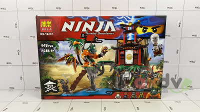 Фото Конструктор "Ниндзя-Громовой фехтовальщик / Ninja Thunder Swordsman" 448 дет. в интернет-магазине axdv.ru